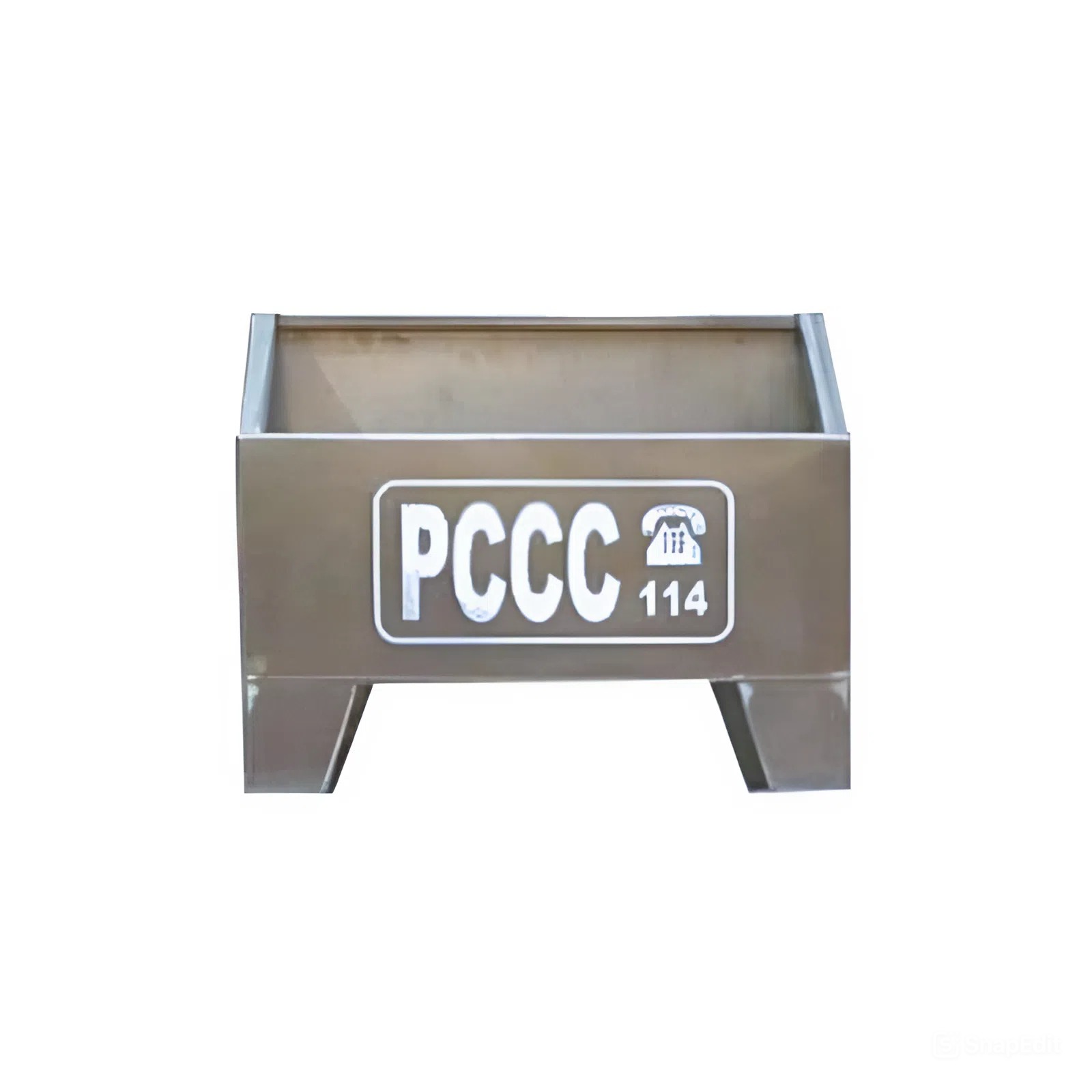 kệ đựng 2 bình chữa cháy inox