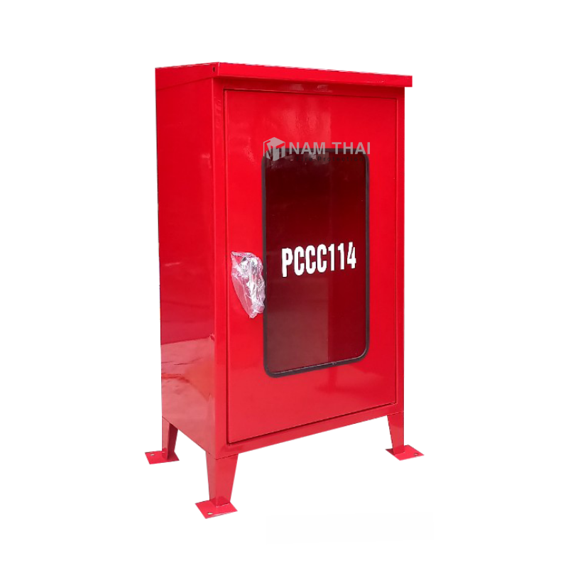 Tủ Cứu Hỏa Ngoài Trời 800x650x300mm, chân 100mm