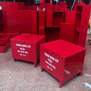 Thùng đựng cát chữa cháy