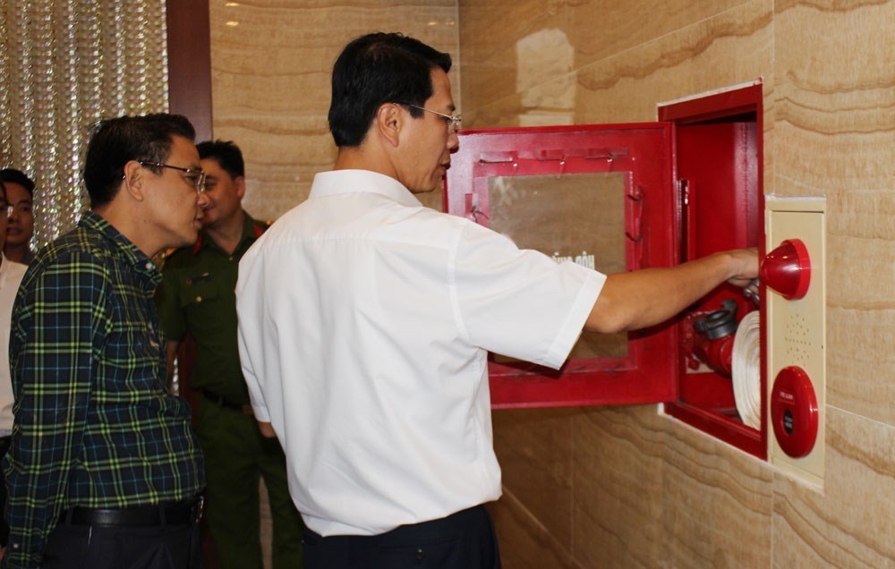 Vận Hành Tủ Chữa Cháy