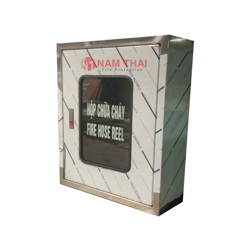 Tủ chữa cháy inox 600x500x180