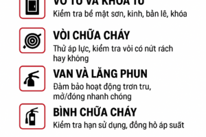 Bảo Dưỡng Và Kiểm Tra Định Kỳ Tủ Chữa Cháy: Bảo Vệ An Toàn Cho Mọi Công Trình