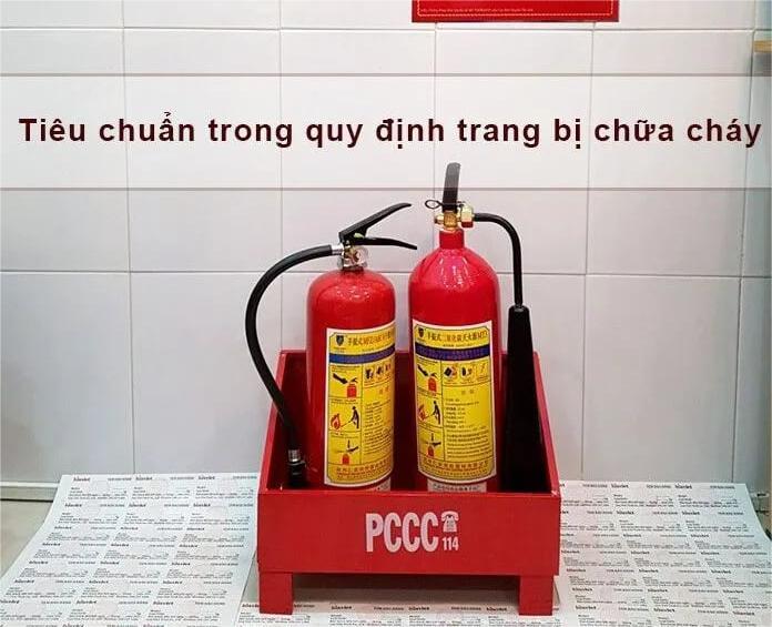 Tiêu chuẩn PCCC Việt Nam & Giải pháp tối ưu: Tủ, Kệ Đựng Bình Chữa Cháy