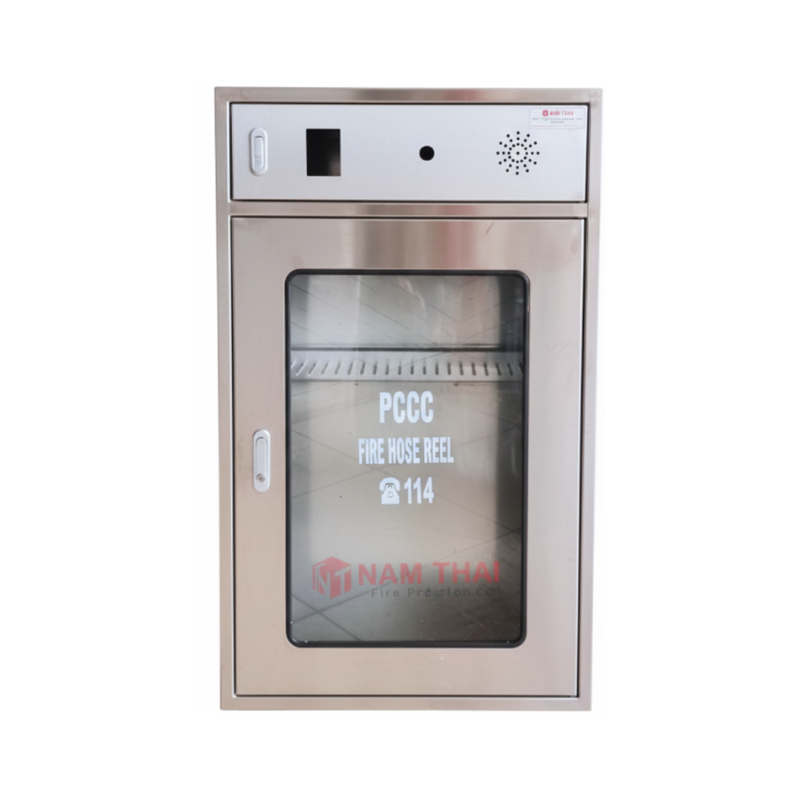 Tủ đựng cuộn vòi Inox 800x500x180mm