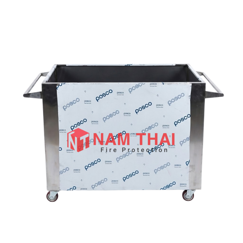 thùng đựng cát chữa cháy Inox304 800x1000x600mm