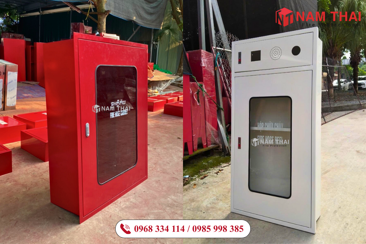 Độ sâu tủ chữa cháy âm tường phù hợp với tường gạch 220mm và 150mm