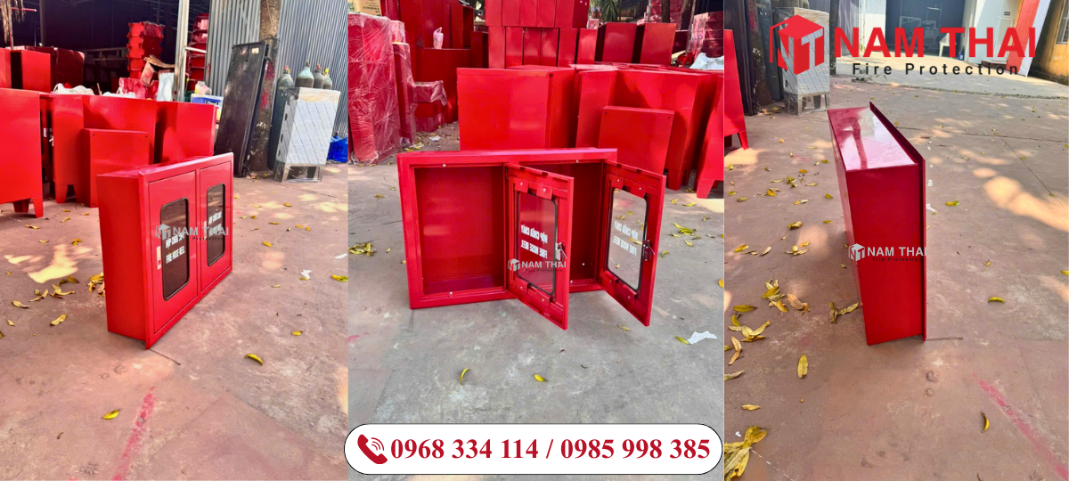 Vị trí lắp đặt tủ chữa cháy âm tường đúng tiêu chuẩn PCCC