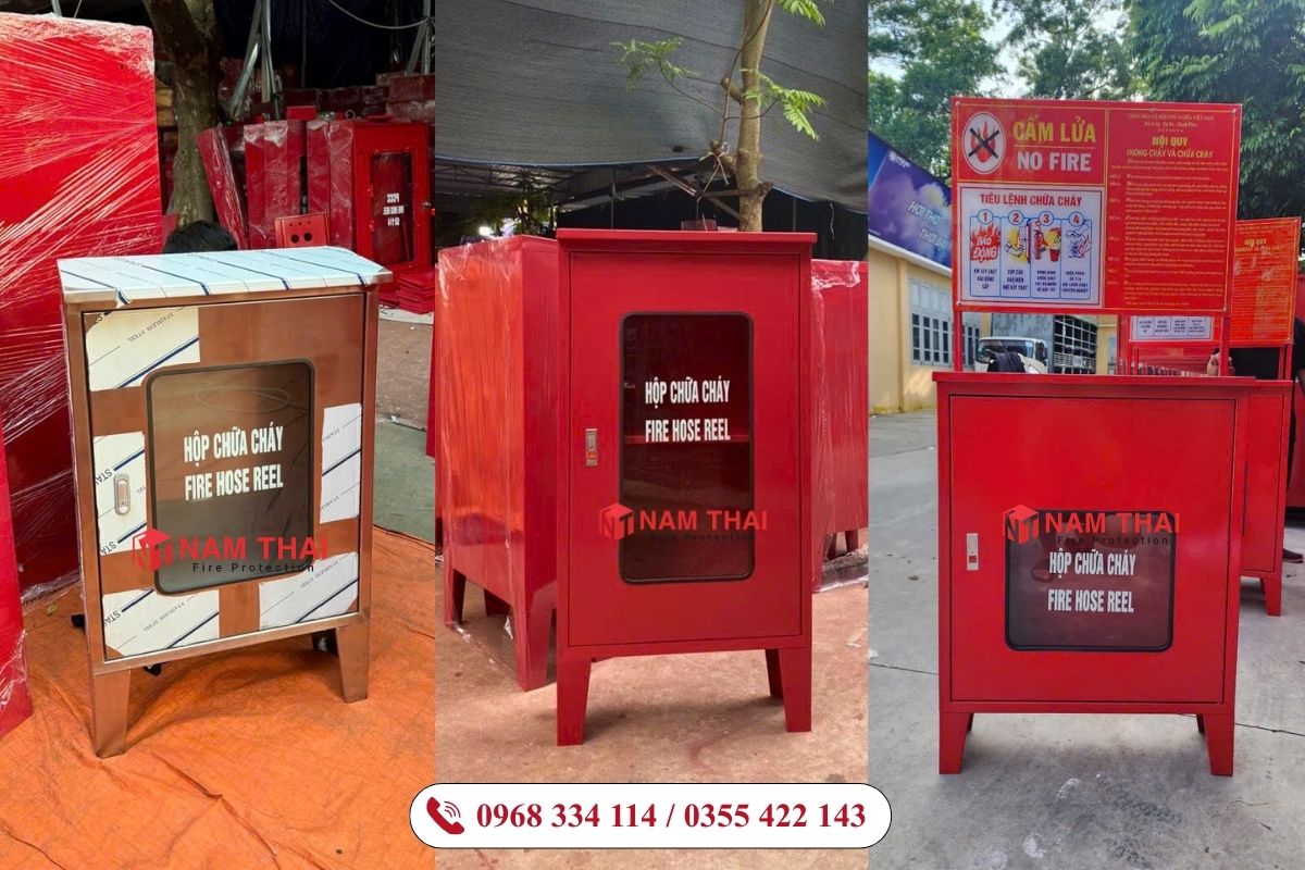 Mẫu tủ chữa cháy ngoài trời