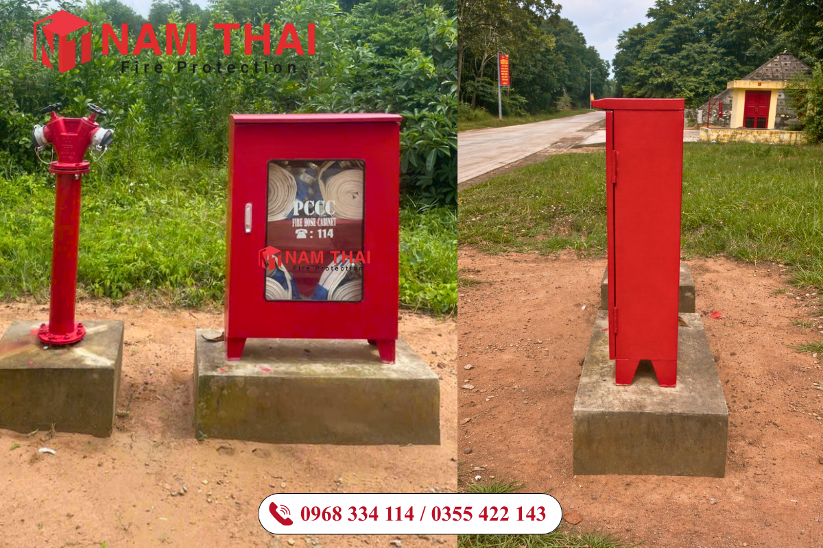 Vị trí lắp đặt tủ chữa cháy ngoài nhà – Cách bảo vệ thiết bị tối ưu nhất