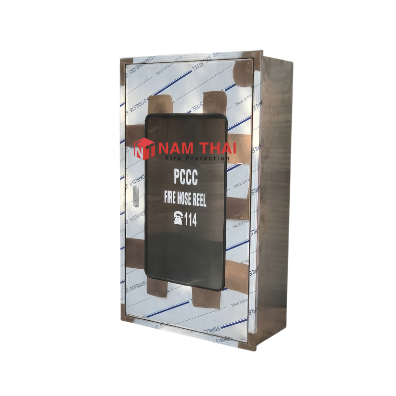 Tủ Chữa Cháy Inox 304 Âm Tường Inox 304 1300x700x200mm