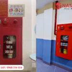 Tiêu chuẩn lắp đặt tủ chữa cháy tích hợp chuông, đèn, nút ấn